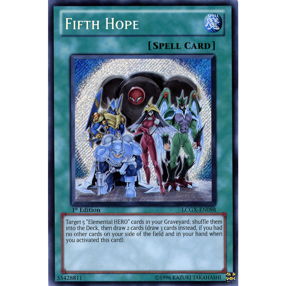 Fifth Hope LCGX-EN098 Yu-Gi-Oh! Card from the Legendary Collection 2: The Duel Academy Years Mega Pack Set