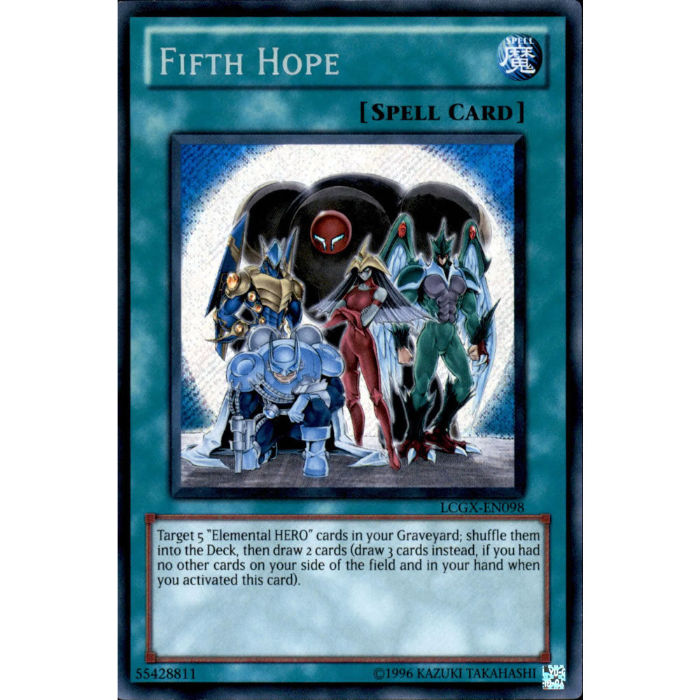 Fifth Hope LCGX-EN098 Yu-Gi-Oh! Card from the Legendary Collection 2: The Duel Academy Years Mega Pack Set