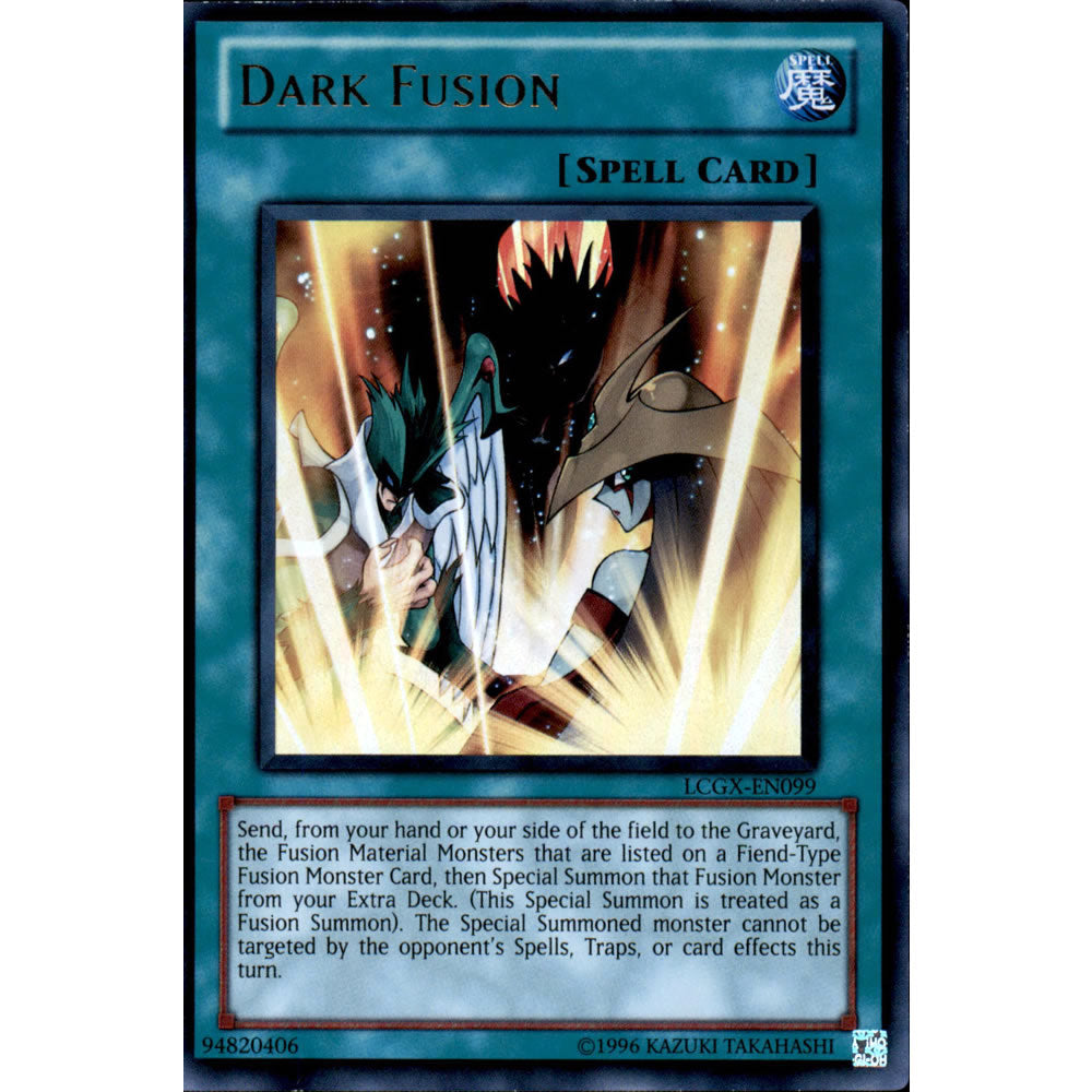 Dark Fusion LCGX-EN099 Yu-Gi-Oh! Card from the Legendary Collection 2: The Duel Academy Years Mega Pack Set