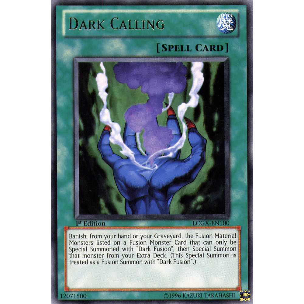 Dark Calling LCGX-EN100 Yu-Gi-Oh! Card from the Legendary Collection 2: The Duel Academy Years Mega Pack Set