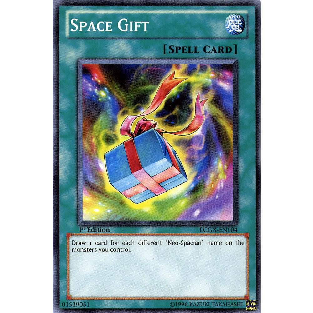 Space Gift LCGX-EN104 Yu-Gi-Oh! Card from the Legendary Collection 2: The Duel Academy Years Mega Pack Set