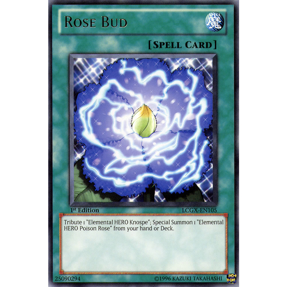 Rose Bud LCGX-EN105 Yu-Gi-Oh! Card from the Legendary Collection 2: The Duel Academy Years Mega Pack Set