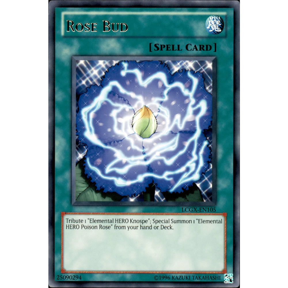 Rose Bud LCGX-EN105 Yu-Gi-Oh! Card from the Legendary Collection 2: The Duel Academy Years Mega Pack Set