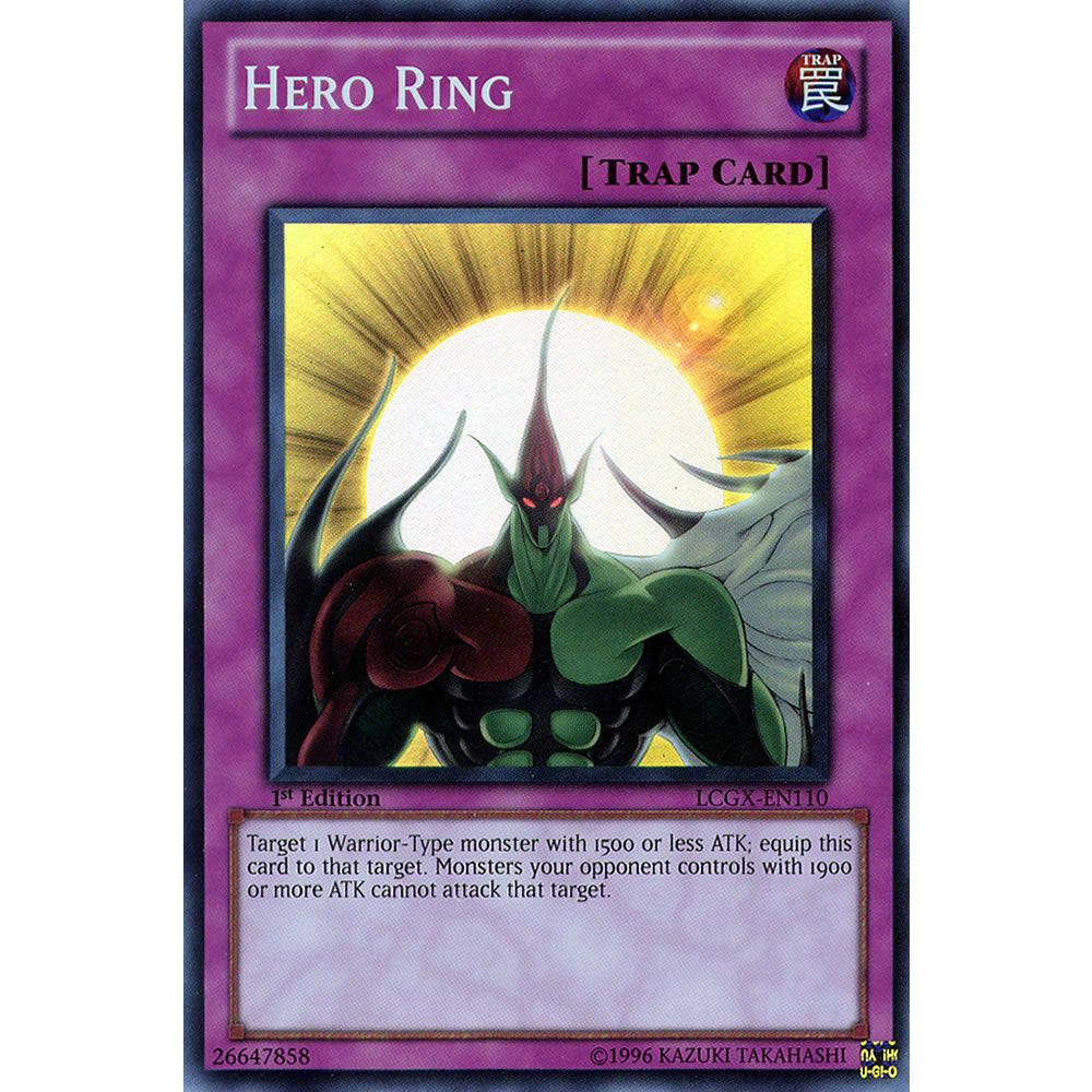 Hero Ring LCGX-EN110 Yu-Gi-Oh! Card from the Legendary Collection 2: The Duel Academy Years Mega Pack Set