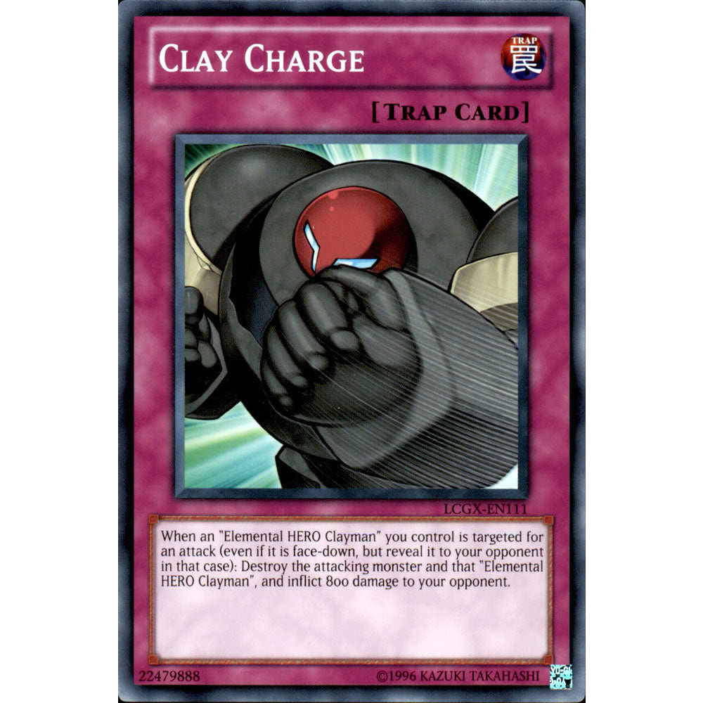 Clay Charge LCGX-EN111 Yu-Gi-Oh! Card from the Legendary Collection 2: The Duel Academy Years Mega Pack Set