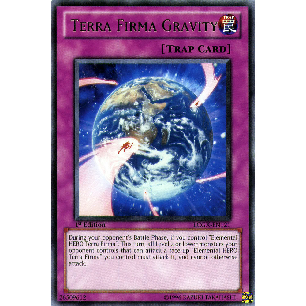 Terra Firma Gravity LCGX-EN121 Yu-Gi-Oh! Card from the Legendary Collection 2: The Duel Academy Years Mega Pack Set