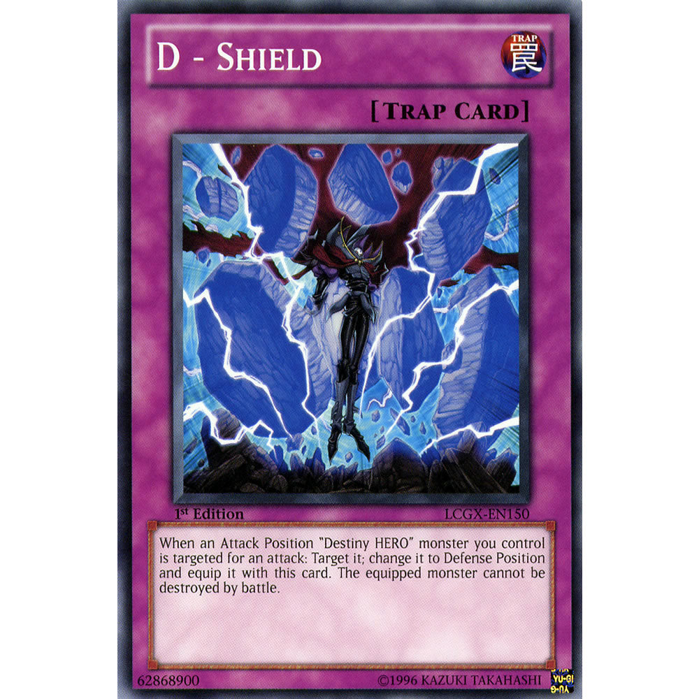 D - Shield LCGX-EN150 Yu-Gi-Oh! Card from the Legendary Collection 2: The Duel Academy Years Mega Pack Set