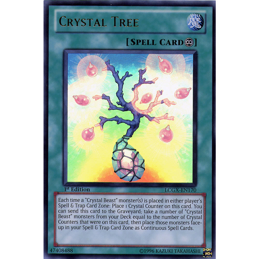 Crystal Tree LCGX-EN170 Yu-Gi-Oh! Card from the Legendary Collection 2: The Duel Academy Years Mega Pack Set