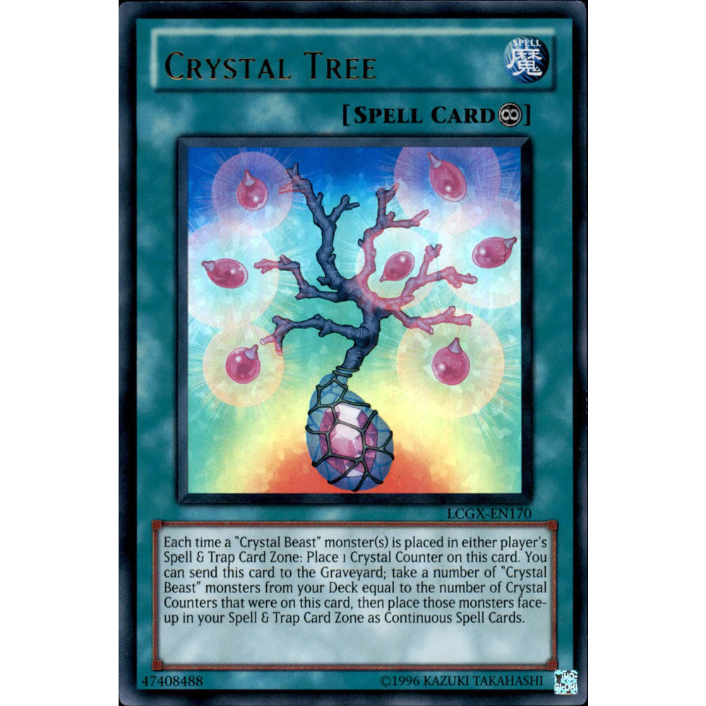 Crystal Tree LCGX-EN170 Yu-Gi-Oh! Card from the Legendary Collection 2: The Duel Academy Years Mega Pack Set