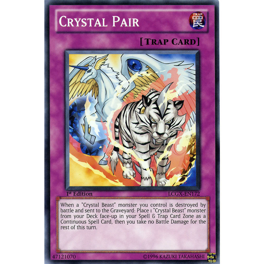 Crystal Pair LCGX-EN172 Yu-Gi-Oh! Card from the Legendary Collection 2: The Duel Academy Years Mega Pack Set