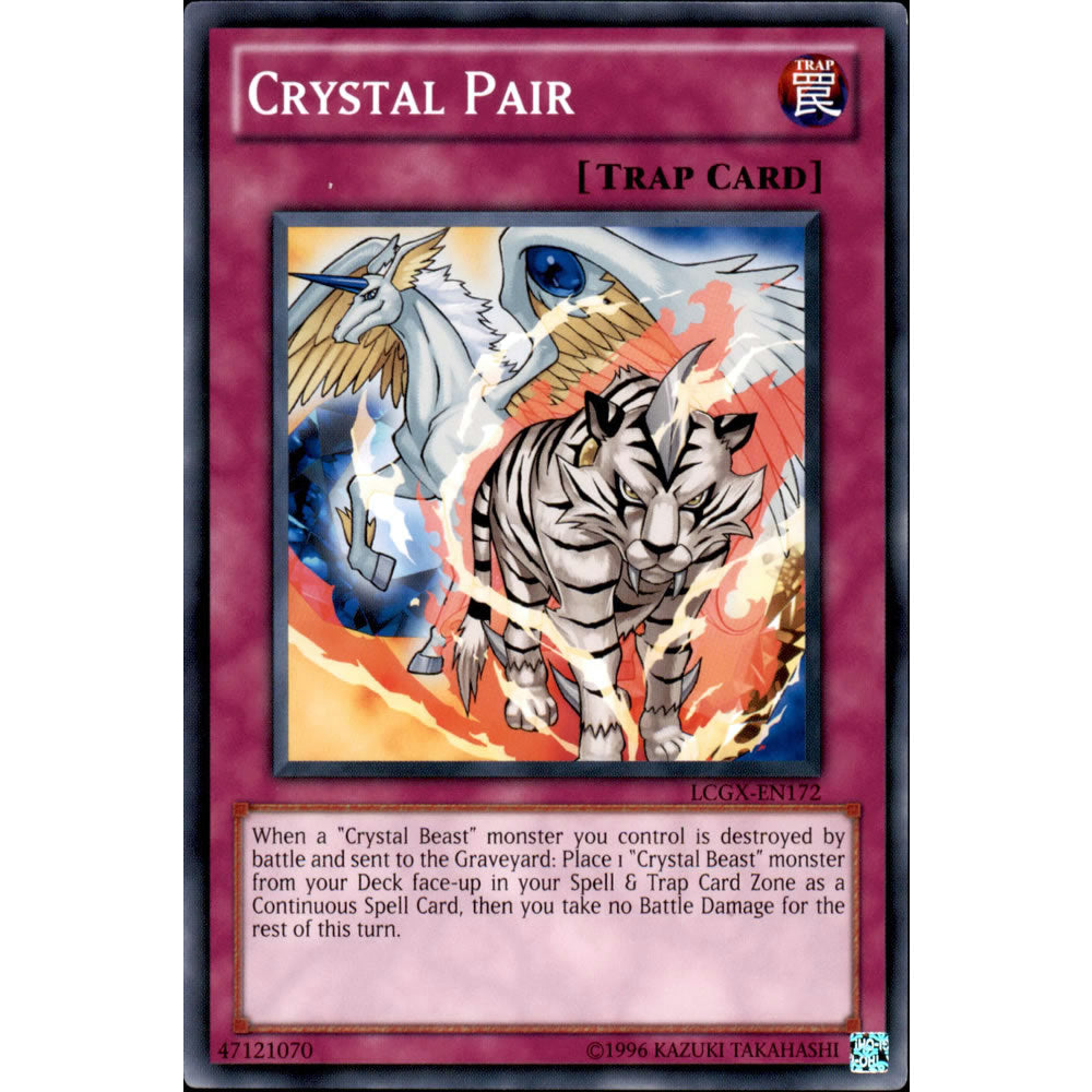 Crystal Pair LCGX-EN172 Yu-Gi-Oh! Card from the Legendary Collection 2: The Duel Academy Years Mega Pack Set