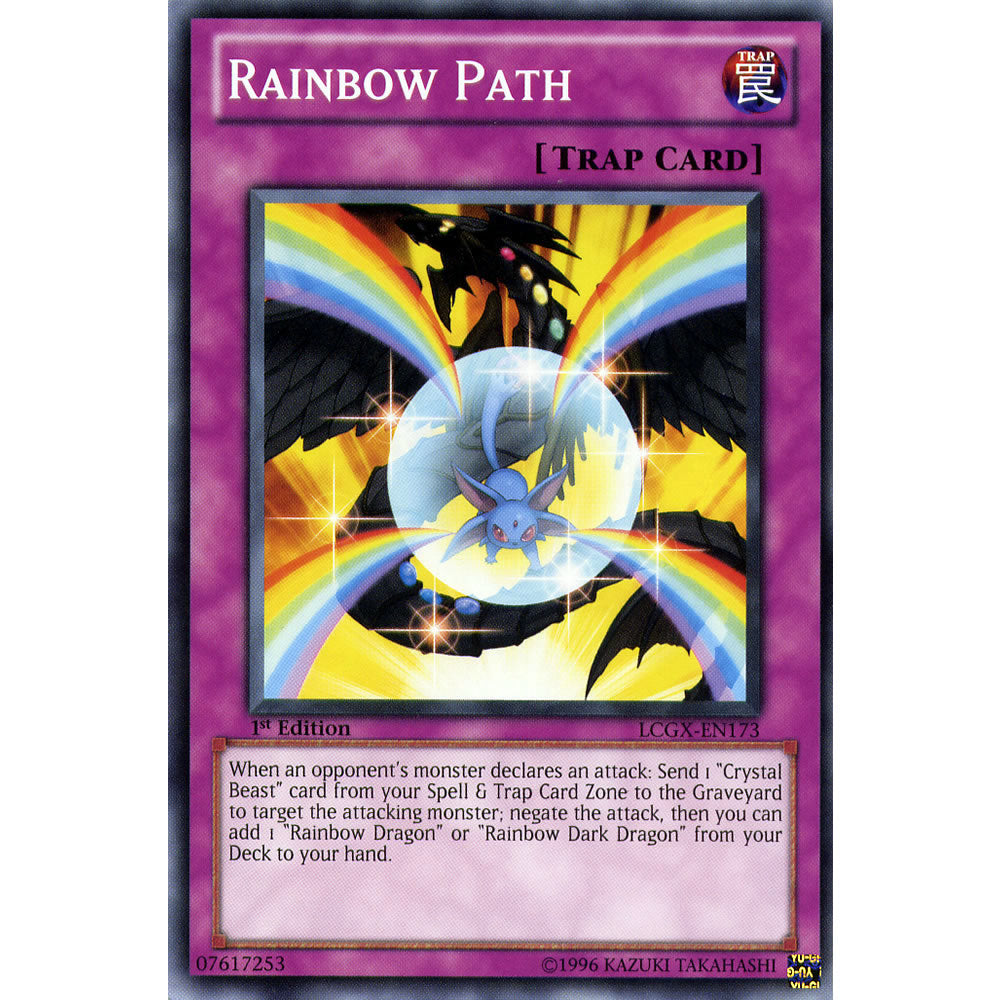 Rainbow Path LCGX-EN173 Yu-Gi-Oh! Card from the Legendary Collection 2: The Duel Academy Years Mega Pack Set