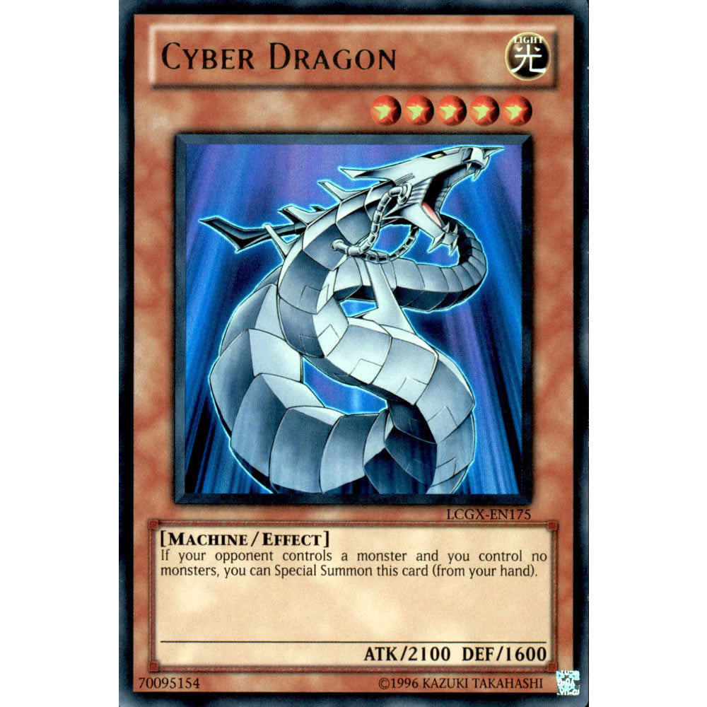 Cyber Dragon LCGX-EN175 Yu-Gi-Oh! Card from the Legendary Collection 2: The Duel Academy Years Mega Pack Set