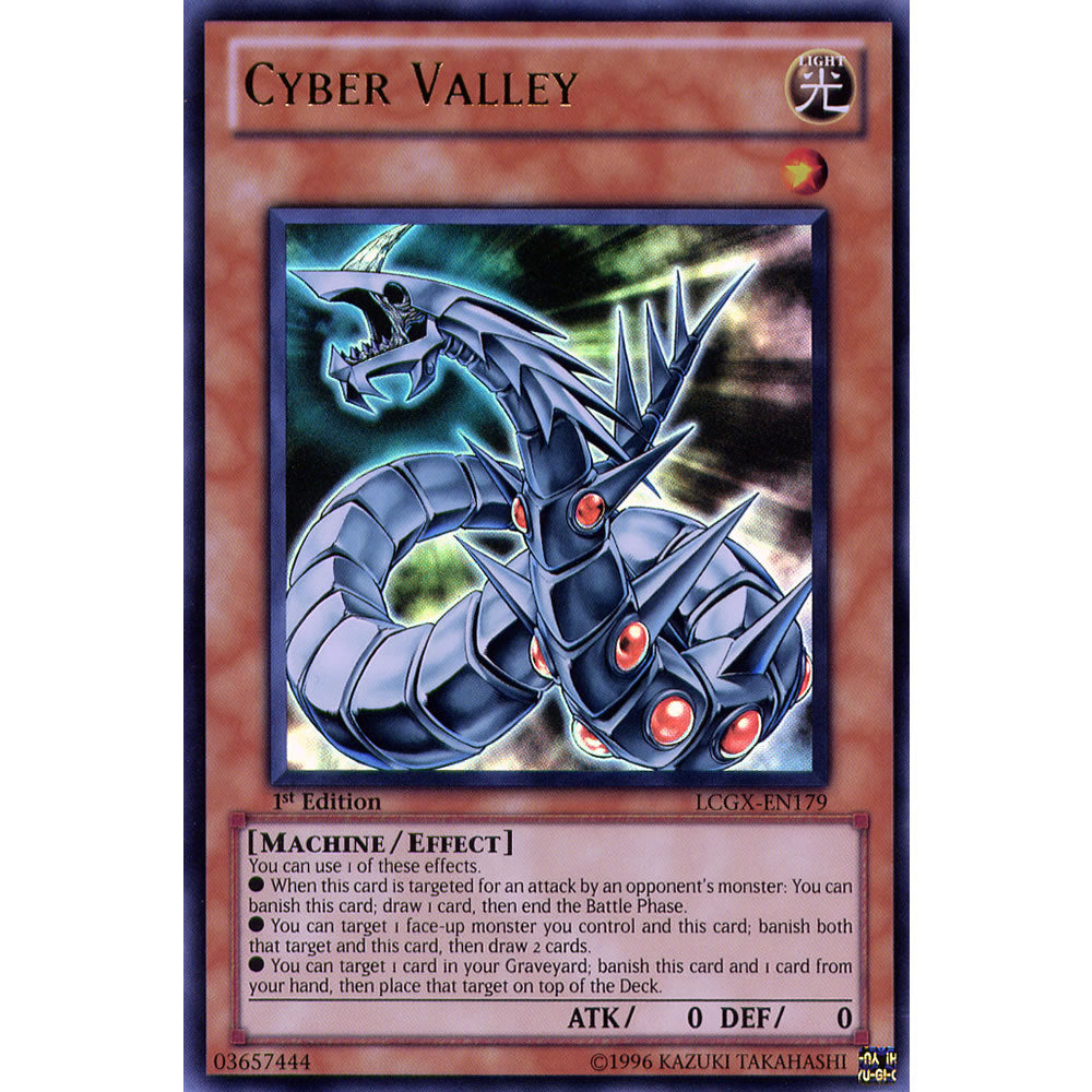 Cyber Valley LCGX-EN179 Yu-Gi-Oh! Card from the Legendary Collection 2: The Duel Academy Years Mega Pack Set