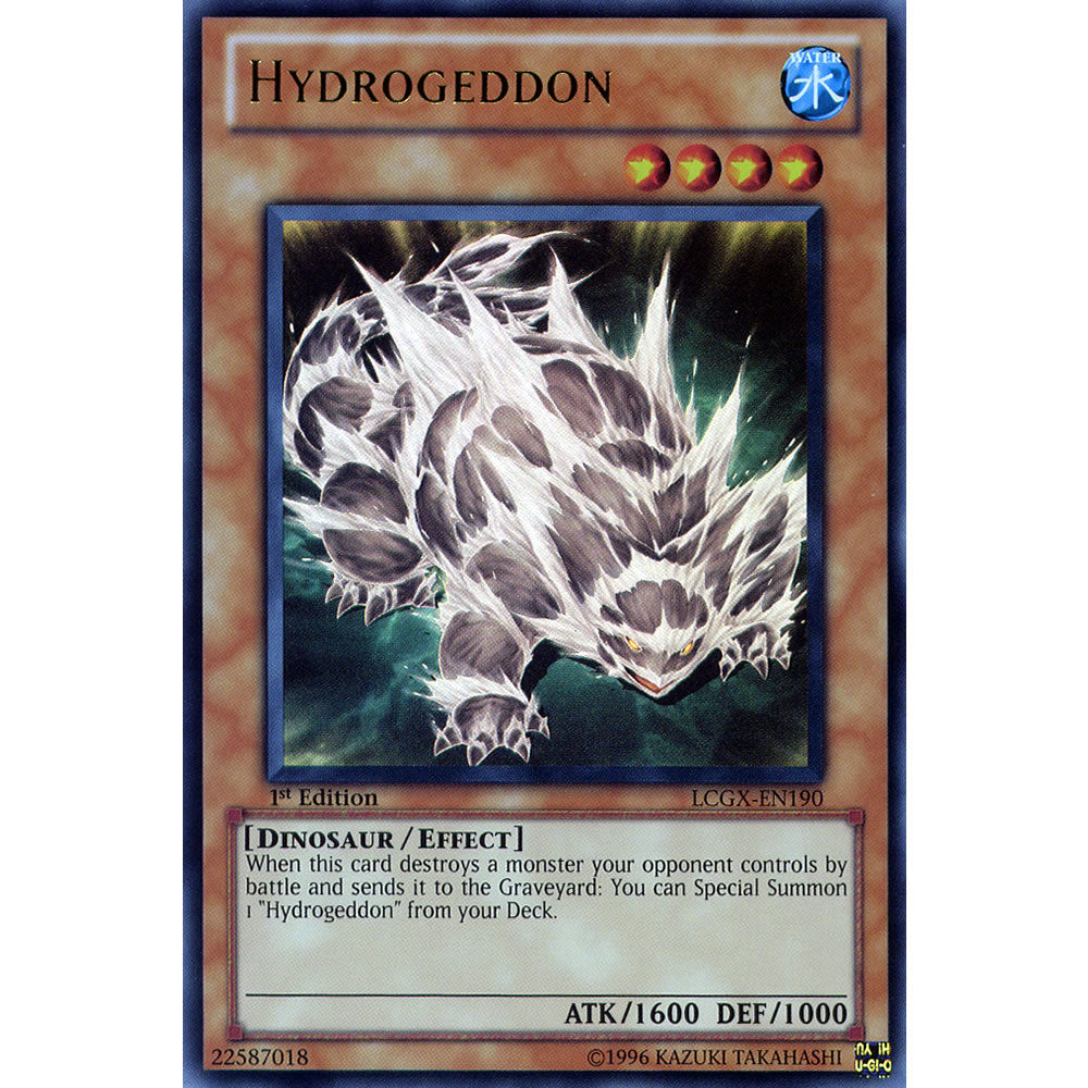 Hydrogeddon LCGX-EN190 Yu-Gi-Oh! Card from the Legendary Collection 2: The Duel Academy Years Mega Pack Set