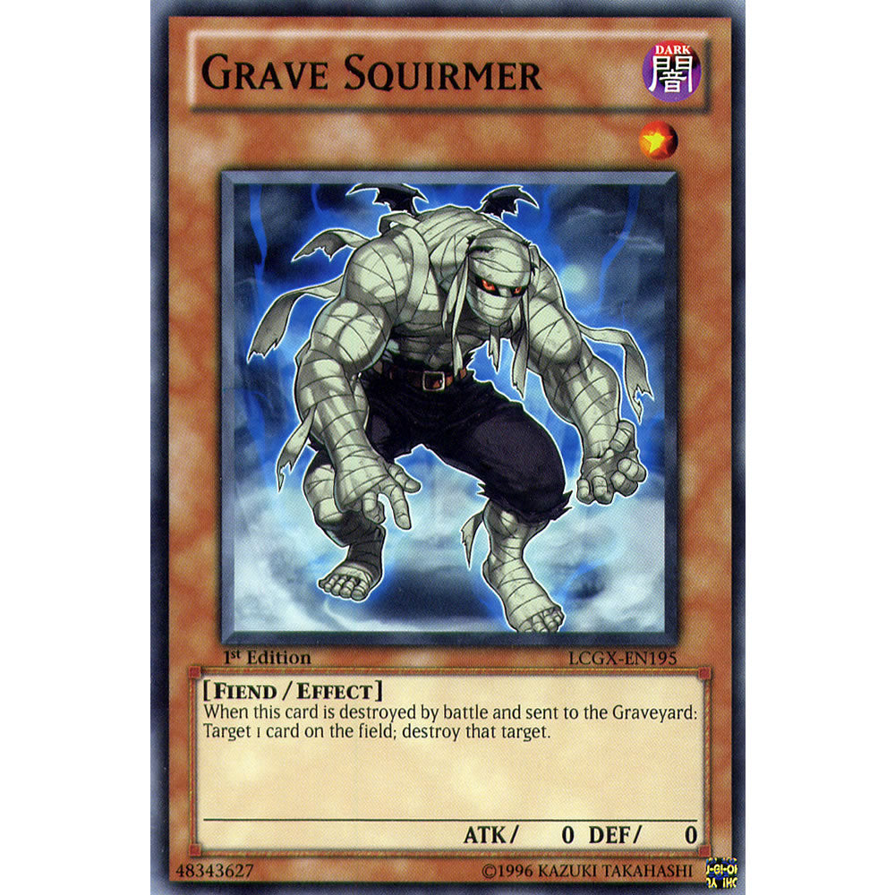 Grave Squirmer LCGX-EN195 Yu-Gi-Oh! Card from the Legendary Collection 2: The Duel Academy Years Mega Pack Set