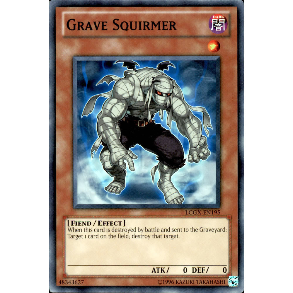 Grave Squirmer LCGX-EN195 Yu-Gi-Oh! Card from the Legendary Collection 2: The Duel Academy Years Mega Pack Set