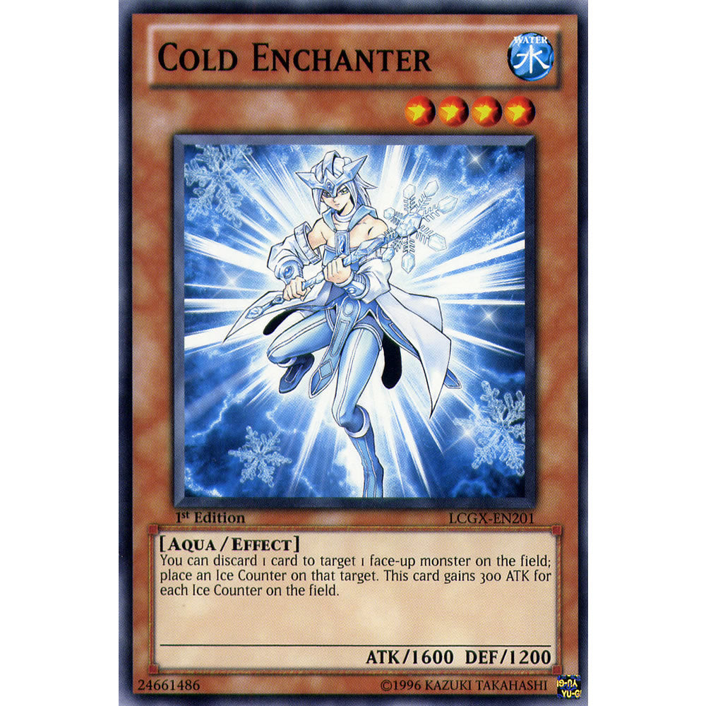 Cold Enchanter LCGX-EN201 Yu-Gi-Oh! Card from the Legendary Collection 2: The Duel Academy Years Mega Pack Set