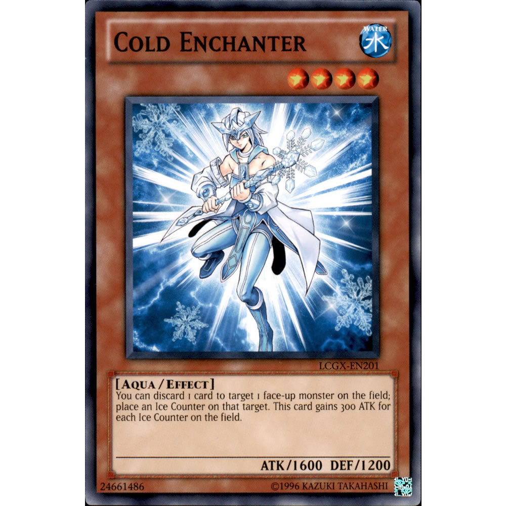 Cold Enchanter LCGX-EN201 Yu-Gi-Oh! Card from the Legendary Collection 2: The Duel Academy Years Mega Pack Set