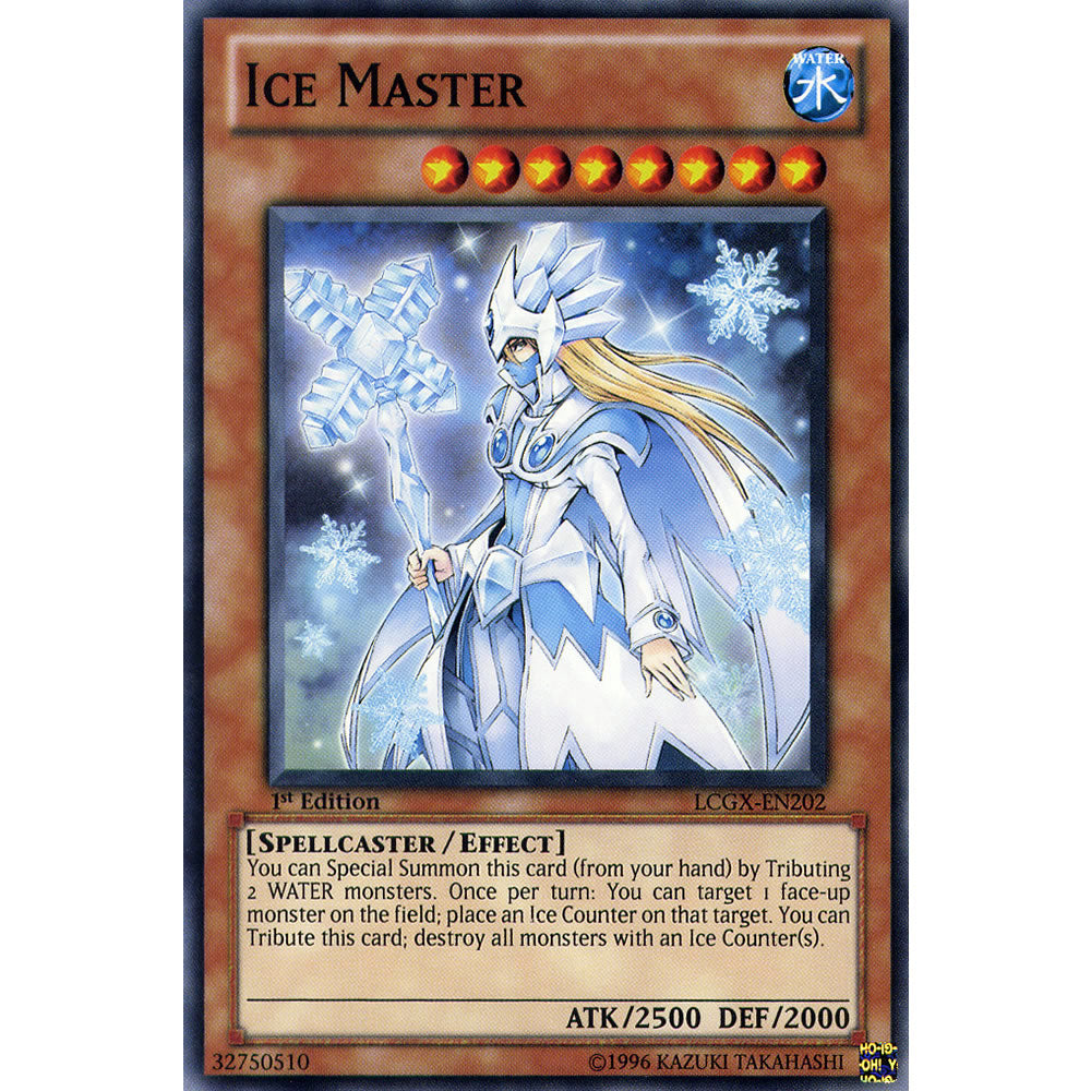 Ice Master LCGX-EN202 Yu-Gi-Oh! Card from the Legendary Collection 2: The Duel Academy Years Mega Pack Set