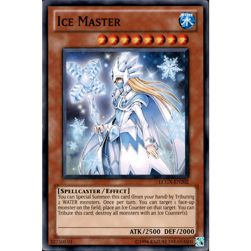 Ice Master LCGX-EN202 Yu-Gi-Oh! Card from the Legendary Collection 2: The Duel Academy Years Mega Pack Set