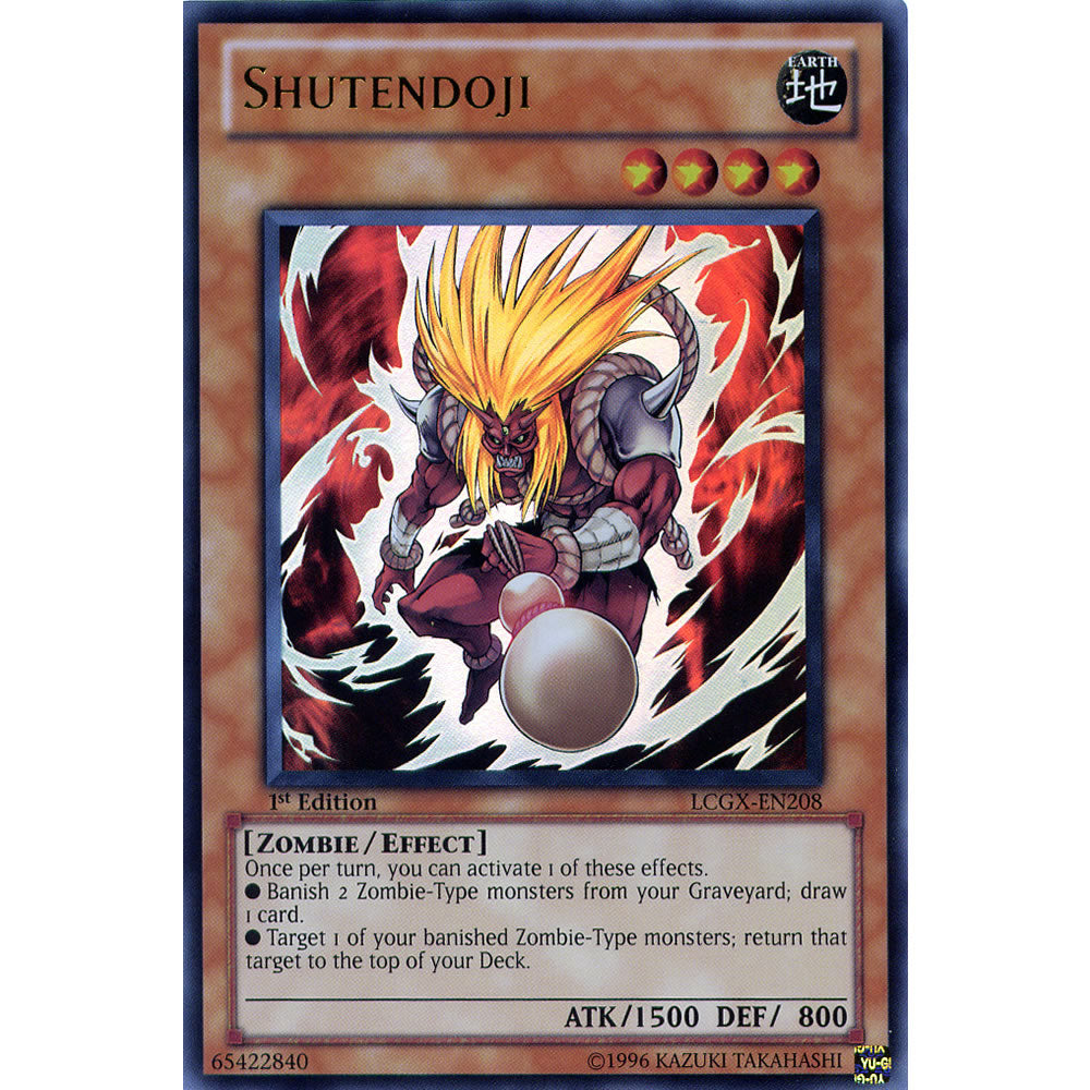 Shutendoji LCGX-EN208 Yu-Gi-Oh! Card from the Legendary Collection 2: The Duel Academy Years Mega Pack Set