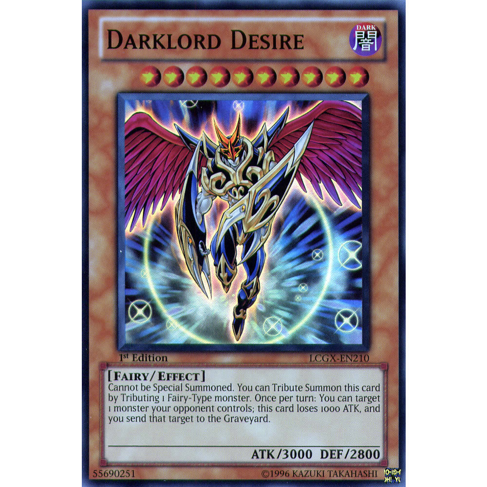 Darklord Desire LCGX-EN210 Yu-Gi-Oh! Card from the Legendary Collection 2: The Duel Academy Years Mega Pack Set