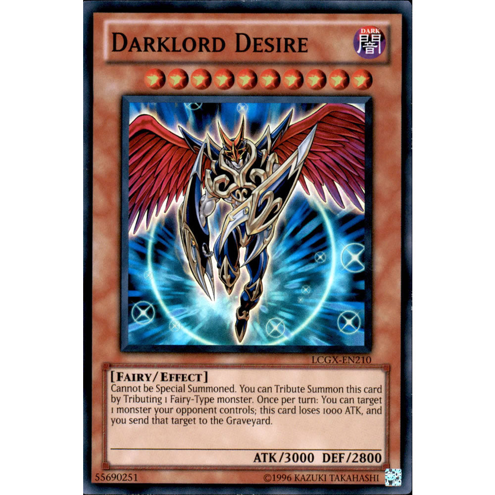 Darklord Desire LCGX-EN210 Yu-Gi-Oh! Card from the Legendary Collection 2: The Duel Academy Years Mega Pack Set