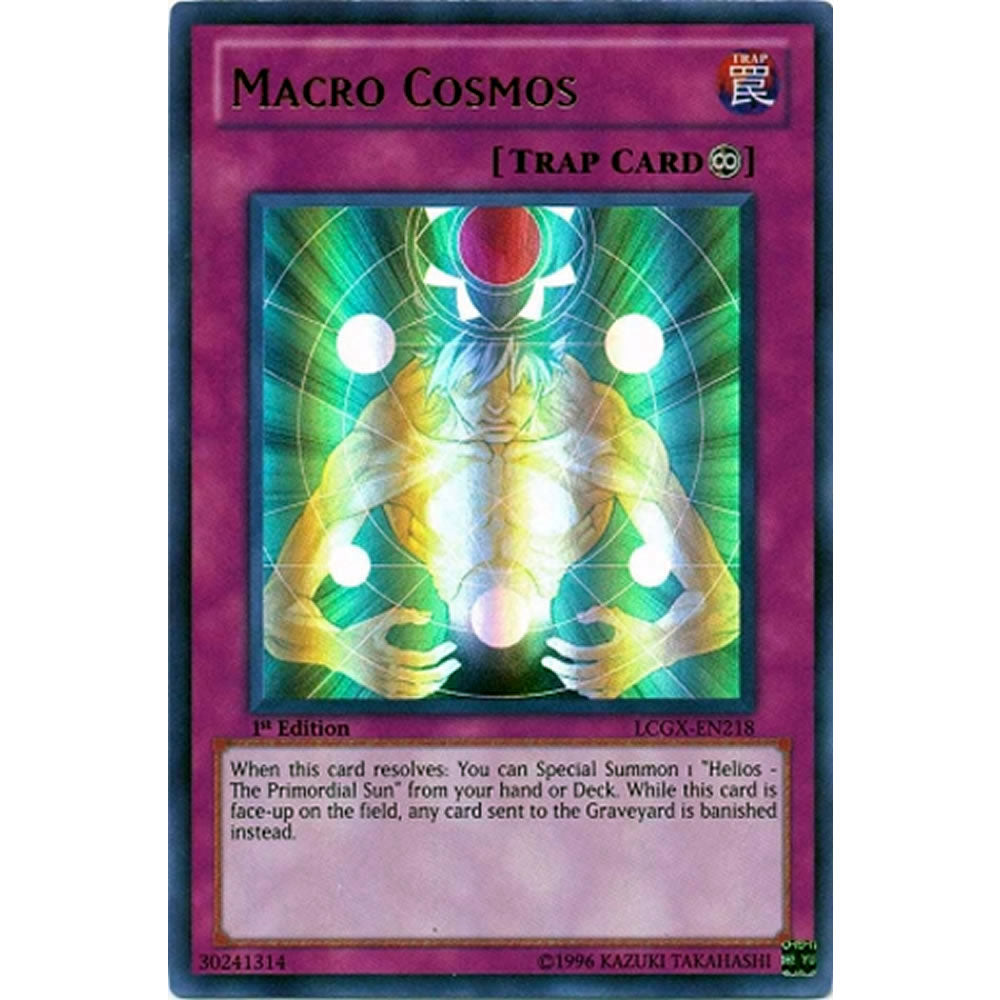 Macro Cosmos LCGX-EN218 Yu-Gi-Oh! Card from the Legendary Collection 2: The Duel Academy Years Mega Pack Set