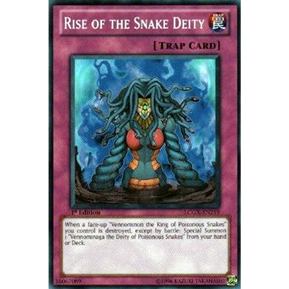 Rise of the Snake Deity LCGX-EN219 Yu-Gi-Oh! Card from the Legendary Collection 2: The Duel Academy Years Mega Pack Set