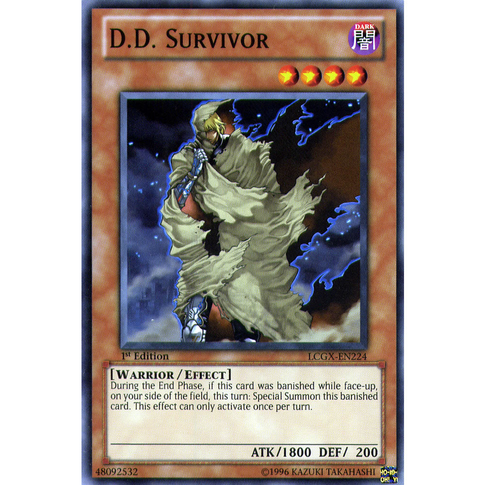 D.D. Survivor LCGX-EN224 Yu-Gi-Oh! Card from the Legendary Collection 2: The Duel Academy Years Mega Pack Set