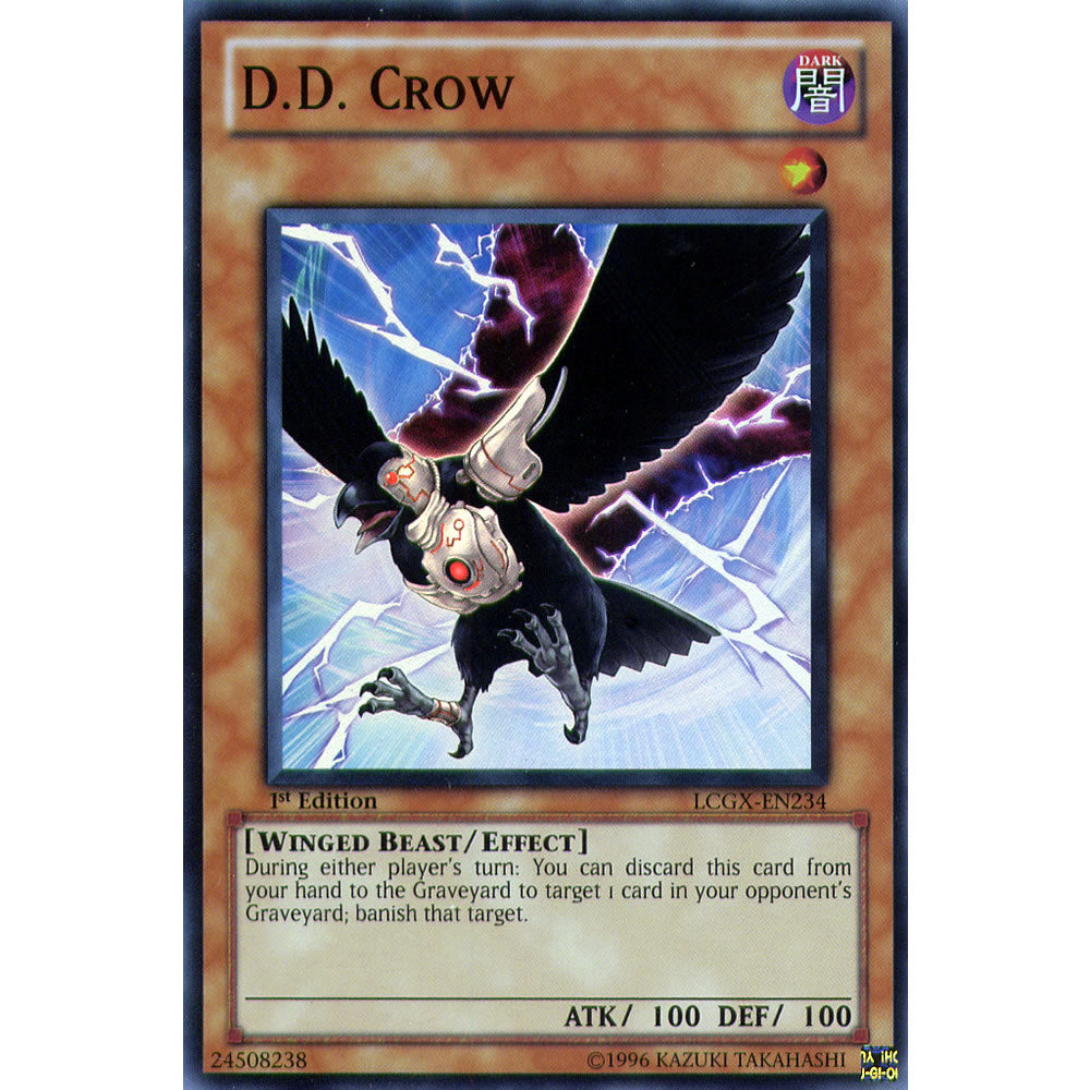 D.D. Crow LCGX-EN234 Yu-Gi-Oh! Card from the Legendary Collection 2: The Duel Academy Years Mega Pack Set