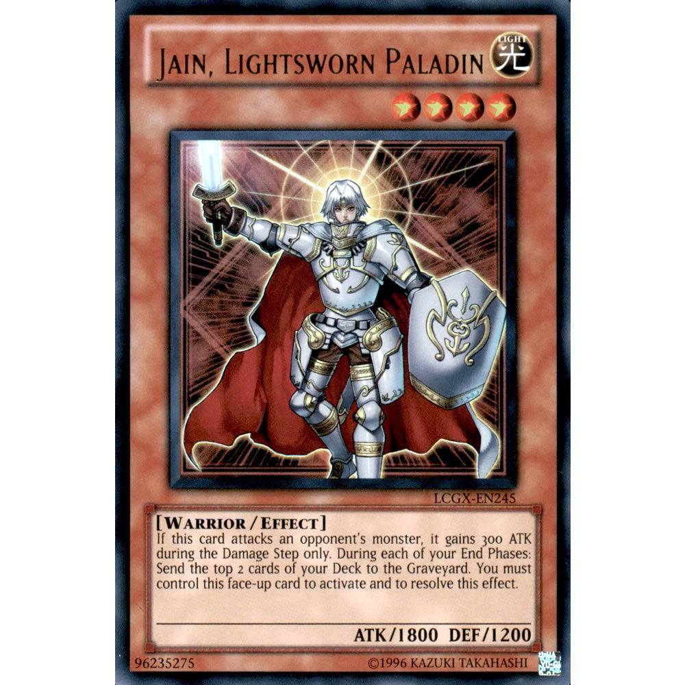 Jain, Lightsworn Paladin LCGX-EN245 Yu-Gi-Oh! Card from the Legendary Collection 2: The Duel Academy Years Mega Pack Set