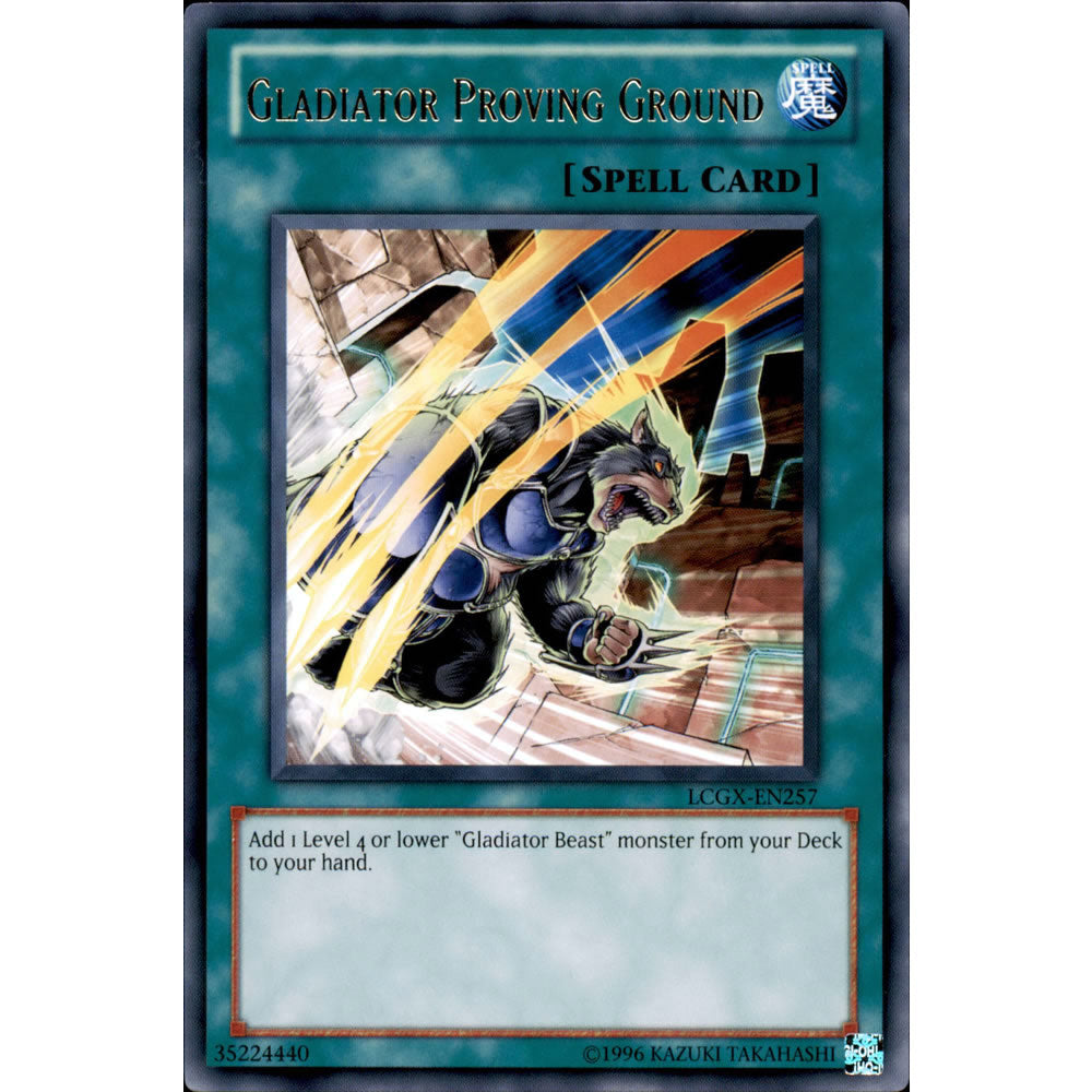 Gladiator Proving Ground LCGX-EN257 Yu-Gi-Oh! Card from the Legendary Collection 2: The Duel Academy Years Mega Pack Set