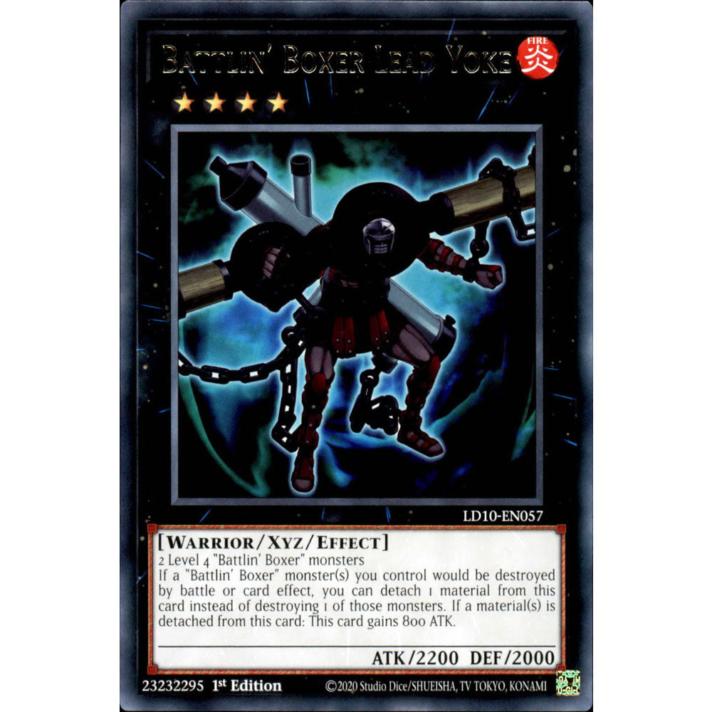 Battlin' Boxer Lead Yoke LD10-EN057 Yu-Gi-Oh! Card from the Legendary Duelists: Soulburning Volcano Set