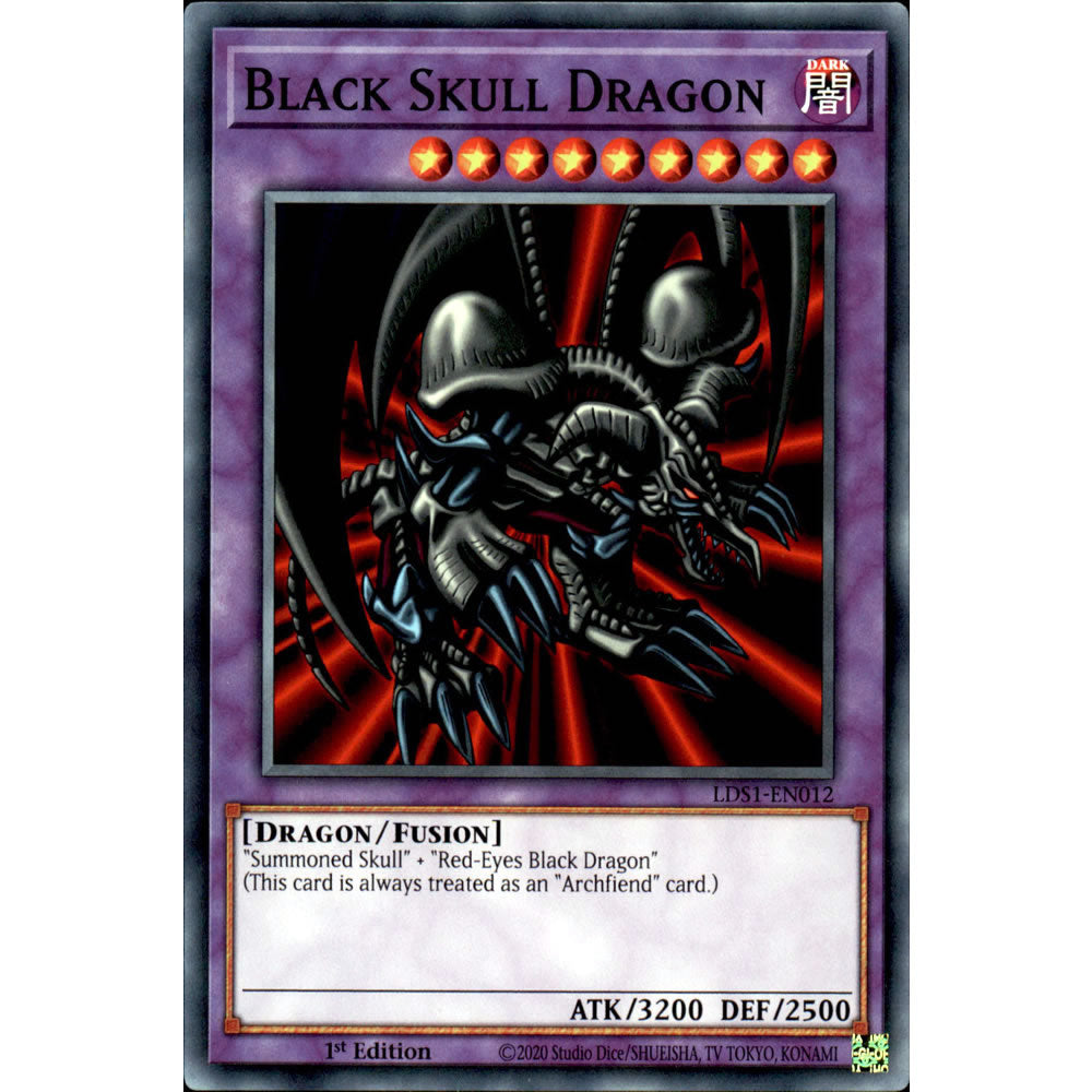 Black Skull Dragon LDS1-EN012 Yu-Gi-Oh! Card from the Legendary Duelists: Season 1 Set