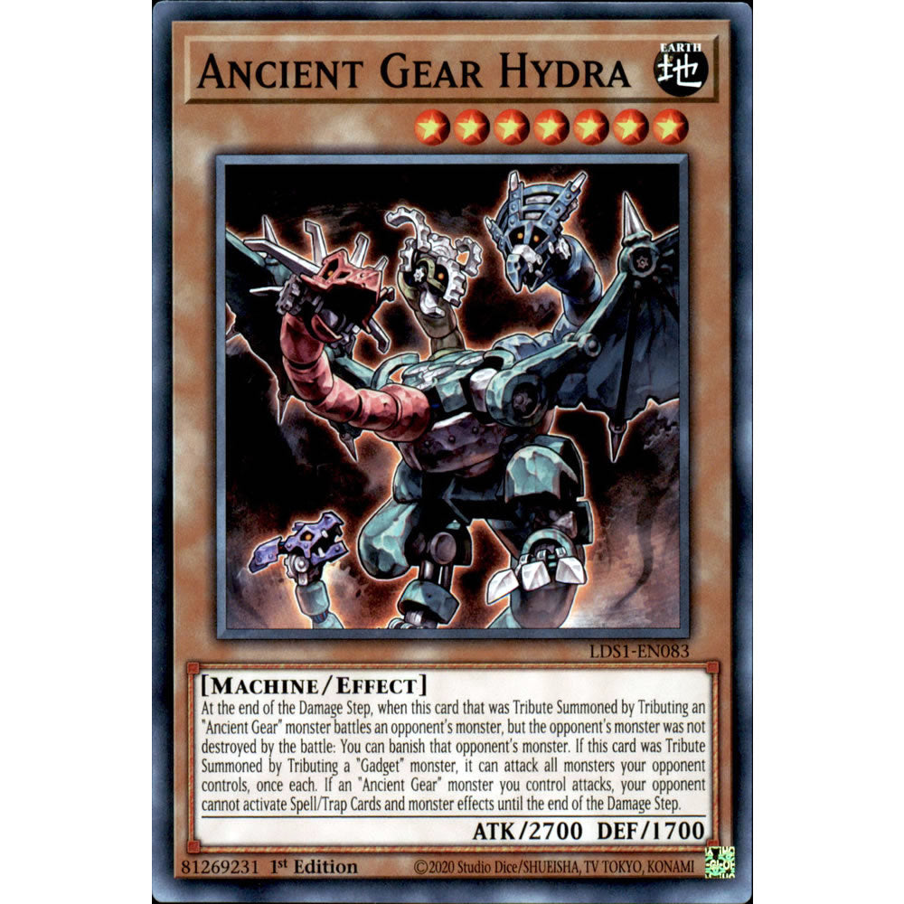 Ancient Gear Hydra LDS1-EN083 Yu-Gi-Oh! Card from the Legendary Duelists: Season 1 Set