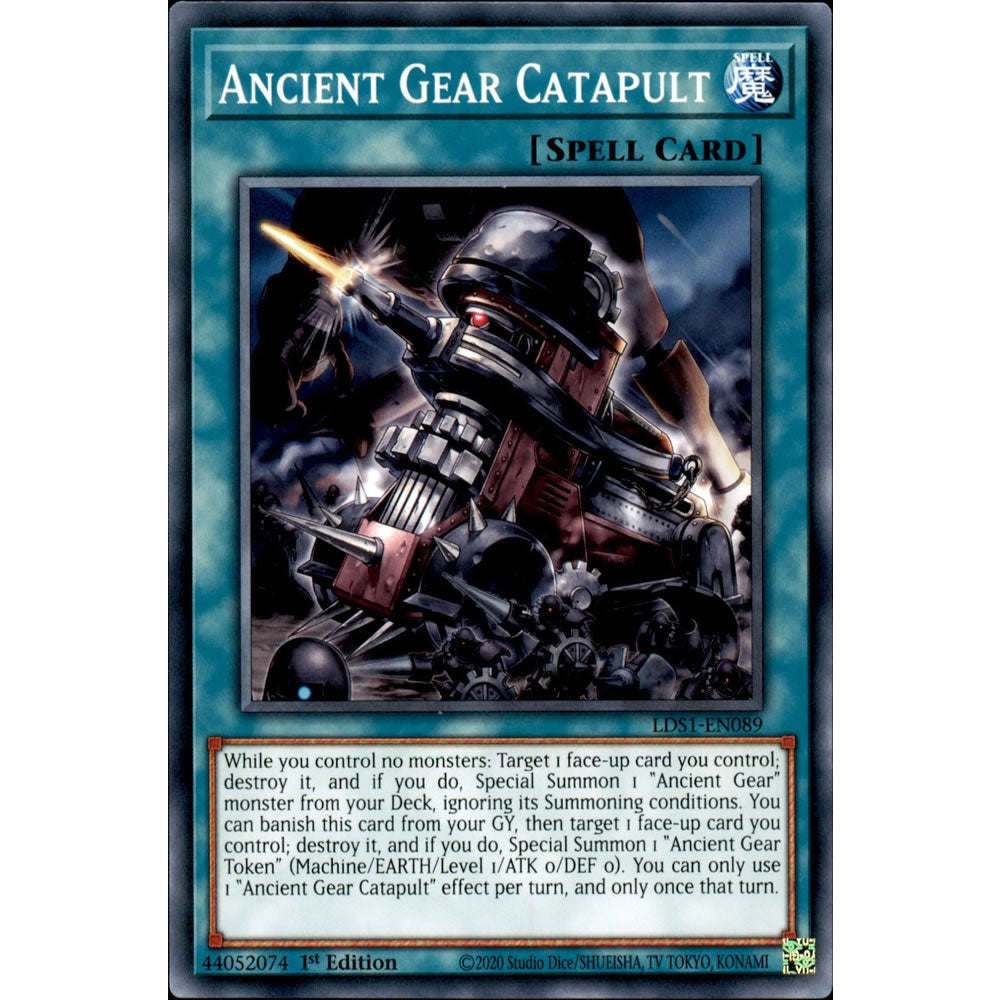 Ancient Gear Catapult LDS1-EN089 Yu-Gi-Oh! Card from the Legendary Duelists: Season 1 Set