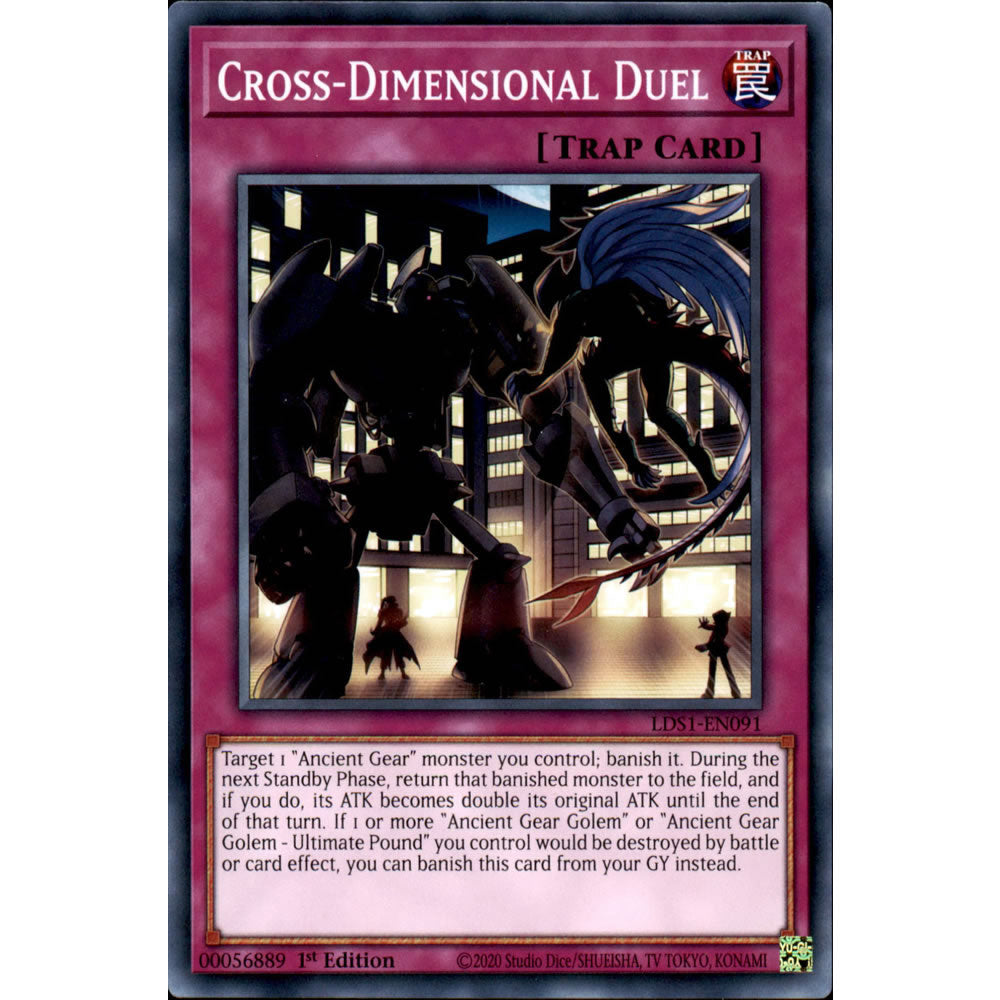 Cross-Dimensional Duel LDS1-EN091 Yu-Gi-Oh! Card from the Legendary Duelists: Season 1 Set