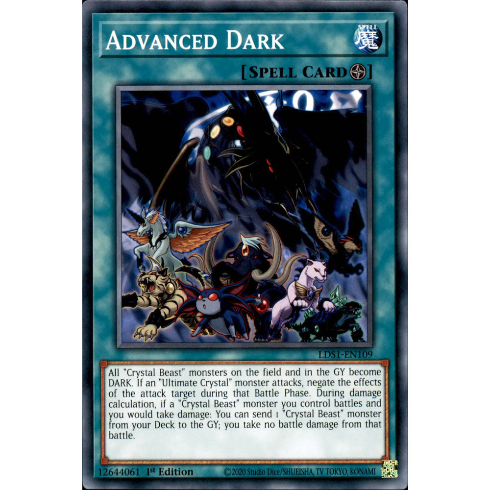 Advanced Dark LDS1-EN109 Yu-Gi-Oh! Card from the Legendary Duelists: Season 1 Set