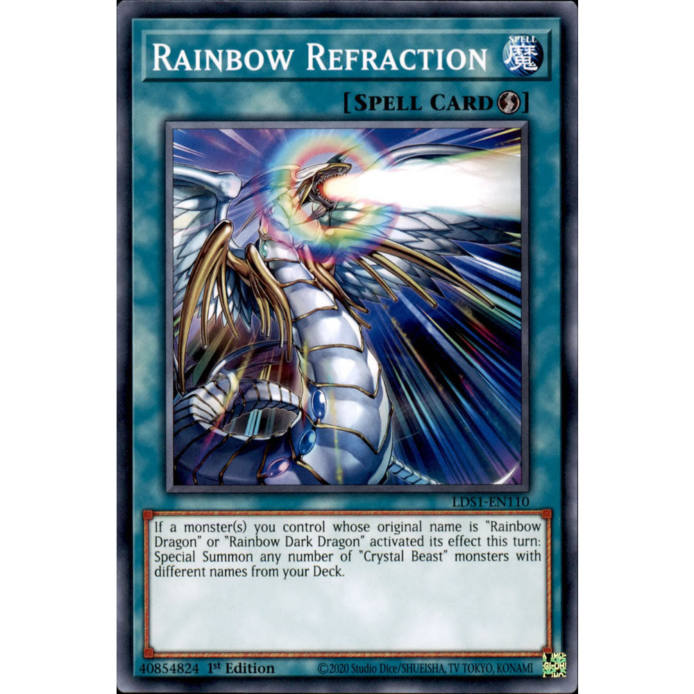 Rainbow Refraction LDS1-EN110 Yu-Gi-Oh! Card from the Legendary Duelists: Season 1 Set