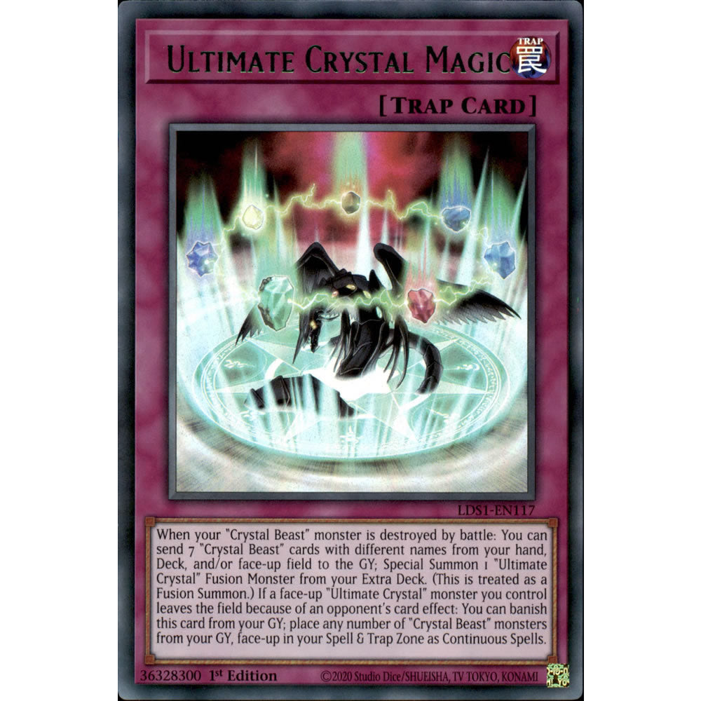 Ultimate Crystal Magic LDS1-EN117 Yu-Gi-Oh! Card from the Legendary Duelists: Season 1 Set