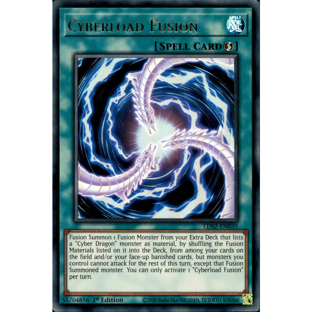 Cyberload Fusion LDS2-EN035 Yu-Gi-Oh! Card from the Legendary Duelists: Season 2 Set