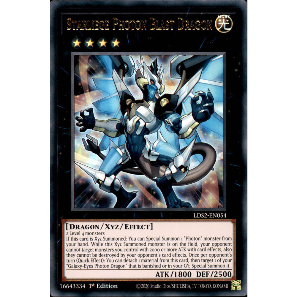 Starliege Photon Blast Dragon LDS2-EN054 Yu-Gi-Oh! Card from the Legendary Duelists: Season 2 Set