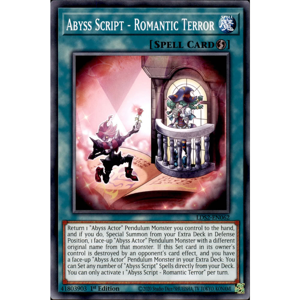 Abyss Script - Romantic Terror LDS2-EN062 Yu-Gi-Oh! Card from the Legendary Duelists: Season 2 Set