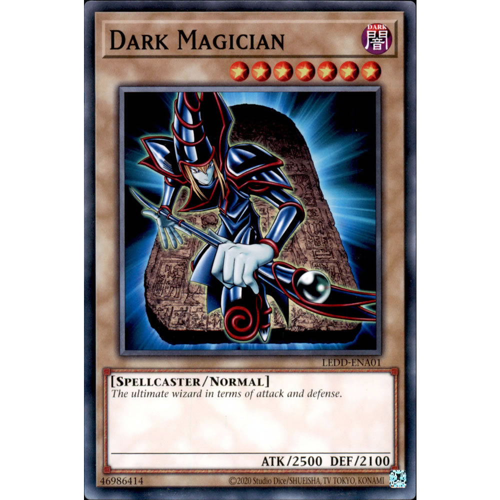 Dark Magician LEDD-ENA01 Yu-Gi-Oh! Card from the Legendary Dragon Decks Set