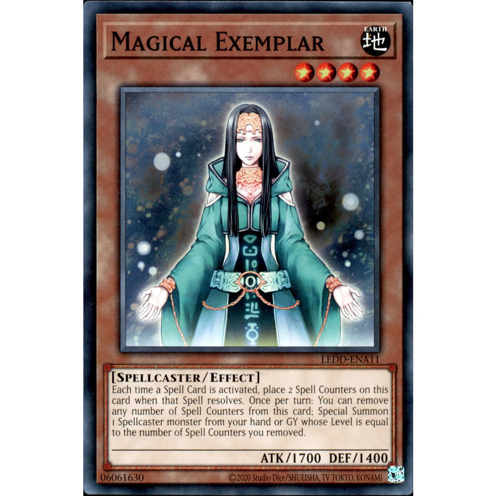 Magical Exemplar LEDD-ENA11 Yu-Gi-Oh! Card from the Legendary Dragon Decks Set