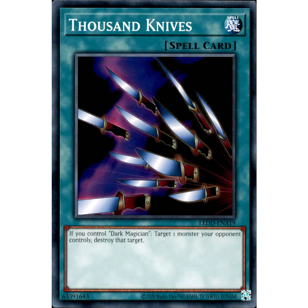 Thousand Knives LEDD-ENA19 Yu-Gi-Oh! Card from the Legendary Dragon Decks Set