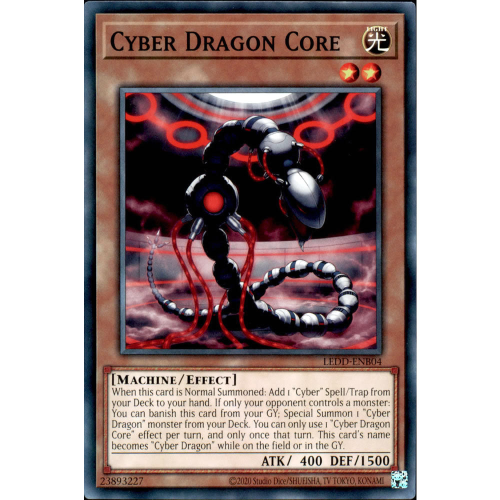 Cyber Dragon Core LEDD-ENB04 Yu-Gi-Oh! Card from the Legendary Dragon Decks Set