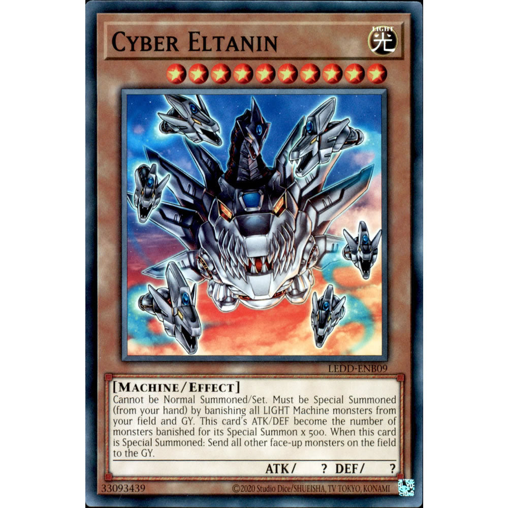 Cyber Eltanin LEDD-ENB09 Yu-Gi-Oh! Card from the Legendary Dragon Decks Set